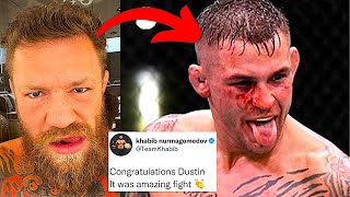 FIGHTERS REACT TO DUSTIN POIRIER VS MICHAEL CHANDLER UFC 281  POIRIER SUBMITS CHANDLER REACTIONS [upl. by Maurits]