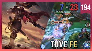 YASUO MID TUVE FE Wild Rift Gameplay Español 194 [upl. by Halbert]