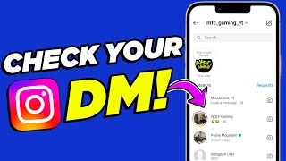 How to Check Your DM on Instagram  Quick Guide [upl. by Maker]