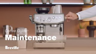 The Barista Express® Impress  Cleaning your machine How to perform a Descale cycle  Breville AU [upl. by Anallese]