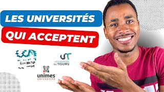 Voici les universités qui acceptent les étudiants étrangers sur Campus France 🇫🇷 [upl. by Pratte]