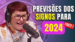 PREVISÕES DOS SIGNOS PARA 2024  Márcia Sensitiva Parte 1 [upl. by Natividad]