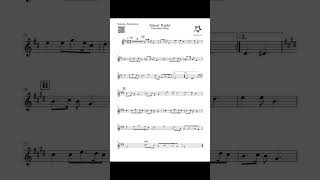 How to play Silent Night SOPRANO SAX tutorial cover christmas song [upl. by Papp]