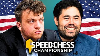 HANS NIEMANN VS HIKARU NAKAMURA  MECZ O 3 MIEJSCE  SCC [upl. by Eanehs213]