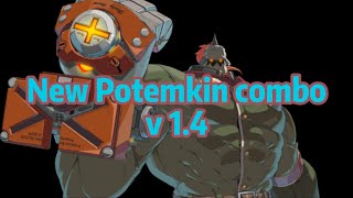 GGST v14 New Potemkin combo [upl. by Ydasahc]