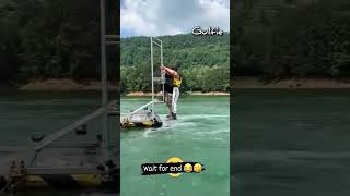 🌊 Water jetpack 😂🤣😅 funnyshorts by Gulfie [upl. by Ecyrb298]