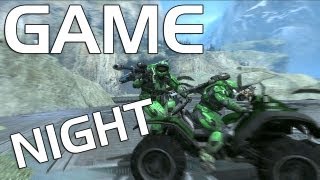 Game Night Halo Reach Mario Kart Battle  Rooster Teeth [upl. by Marcoux863]