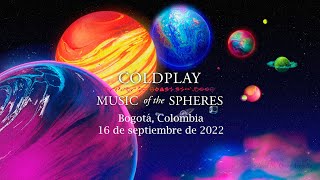 Coldplay en Bogotá  Concierto completo 16 de septiembre de 2022 [upl. by Eirahs]