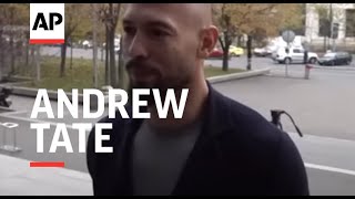 Andrew Tate comments on being able to travel to US [upl. by Tana]