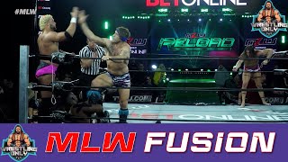 Matt Riddle and Alex Kane defeated Jake Crist and Josh Bishop  Intimidation Games mlw wrestling [upl. by Joellyn]