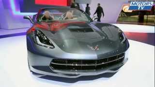 Chevrolet Corvette Stingray Convertible  Geneva Motor Show 2013 [upl. by Aicissej971]