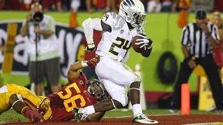 The Supreme Kenjon Barner Highlights 2013 Draft Pick 182nd Pick  Carolina Panthers [upl. by Ianej]