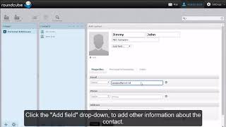 Roundcube  Manage Address Book [upl. by Quinn]