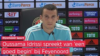 Ik voel me aardig het was een GOED BEGIN  Oussama Idrissi debuteerde bij Feyenoord [upl. by Blanc449]