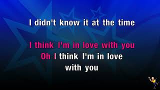 Think Im In Love With You  Chris Stapleton KARAOKE [upl. by Curran241]