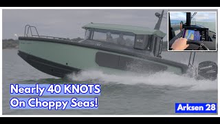 FIRST LOOK At The ARKSEN 28 37 Knots [upl. by Aniahs162]