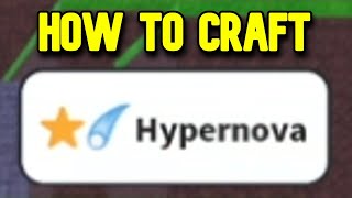 Drag to Combine  How to Make a Hypernova Roblox [upl. by Analle]