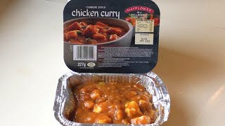 Mayflower Chinese Style Chicken Curry  Farm foods  Food Review [upl. by Eceinwahs514]