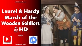 March of the Wooden Soldiers 🌲 Laurel amp Hardy Color HD [upl. by Amocat]