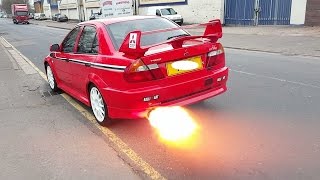 MODIFIED EVO 6 TOMMI MAKINEN EDITION CRAZY ANTILAG FLAMES AND TURBO [upl. by Suidualc215]