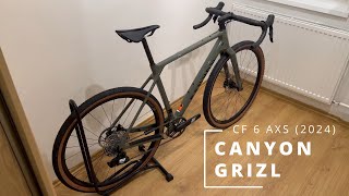 New 2024 Canyon Grizl CF SL 6 with SRAM APEX AXS [upl. by Labannah]