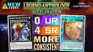 Legend Anthology Accelerations More Consistent Spiders OTK w 0 UR amp 4 SRs  YuGiOh Master Duel [upl. by Lindsay]