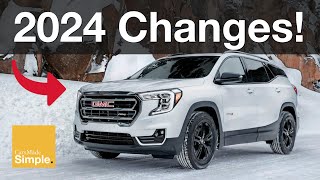 2024 GMC Terrain Full Change List  New Blue Colors [upl. by Holmun899]