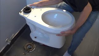 How to Install a New Toilet [upl. by Lemart]