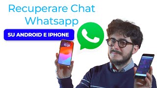 Trasferire le Chat WhatsApp da Android a iPhone anche quelle che sono state cancellate  2 Metodi [upl. by Gardner]