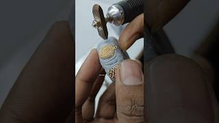 Gold buti new checks design making amirulhoque gold jewelry making video shorts viral reels [upl. by Aleka]