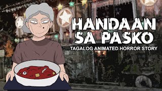 Handaan sa Pasko  Tagalog Animated Horror Story  Pinoy Christmas Horror Story [upl. by Ramsay519]