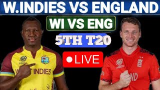 Live🔴England vs West Indies Today Live match 5th t20England vs West Indies Livelive score update [upl. by Otit186]