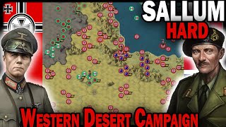 HARD SALLUM German Generals Only Western Desert Campaign [upl. by Franzoni]