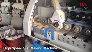 High Speed Slat Making Machine HOLYTEK [upl. by Walli]