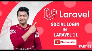 Laravel Social Authentication in Laravel 11  Login With Github  In Hindi  Part 7 [upl. by Rodablas]