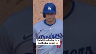 Shohei Ohtani is the Babe Ruth of stealing bases he called it before he did it tell me I’m wrong 👇 [upl. by Ise]