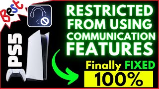 How to fix Youre Restricted from using Communication Features PS5 [upl. by Atteynot]