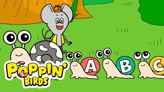 ABC Song With Snails  POPPIN‘BIRDS [upl. by Rosanne282]