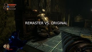 BioShock 12 vs remastered versions 4K 60 FPS [upl. by Zetrok]