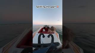 Splitting the gap in key west 💥💨 speedboat pleasure crazy bayrippers [upl. by Obeded461]