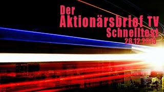 02052016  Schnelltest Der Aktionärsbrief [upl. by Analaf]