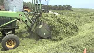 Blachford Farm Alfalfa Haylage 2012 [upl. by Ahsiret596]