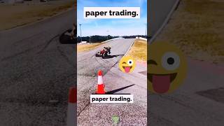 Papar trading vs real trading  papervsrealtrading  swingtrading  paisatoaayega [upl. by Arres157]