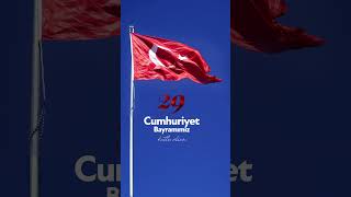 Cumhuriyetimizin 101yılı kutlu olsun 🇹🇷 29Ekim cumhuriyetbayramı [upl. by Asira731]