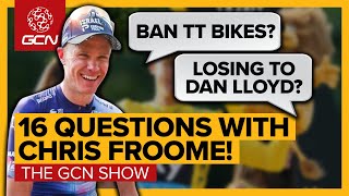 The Hardest Hitting Chris Froome Interview Ever Possibly  GCN Show Ep 528 [upl. by Nomal69]