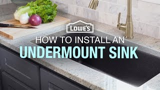 How To Replace and Install an Undermount Sink [upl. by Trinia]