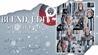 blend edit tutorial on picsart   blend edit  tutorial  picsart [upl. by Arihs922]