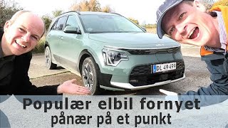 Kia Niro EV  Populær elbil fornyet  på nær på et punkt [upl. by Doraj]