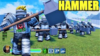 Roblox Warlords HAMMER review [upl. by Hudgens]