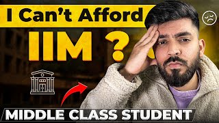 Can a MiddleClass Student Afford IIM Reality of Life at IIM ❌ [upl. by Orelia]